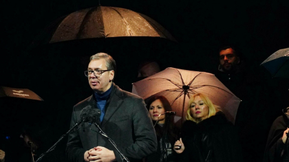 Președintele Aleksandar Vucic cere reintroducerea pedepsei cu moartea în Serbia
Președintele Aleksandar Vucic cere reintroducerea pedepsei cu moartea în Serbia