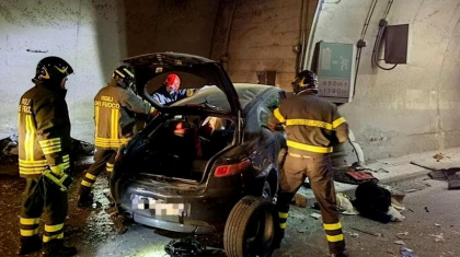 Un moldovean și o româncă au murit în urma unui accident produs din cauza vitezei, în Italia Un moldovean și o româncă au murit în urma unui accident produs din cauza vitezei, în Italia