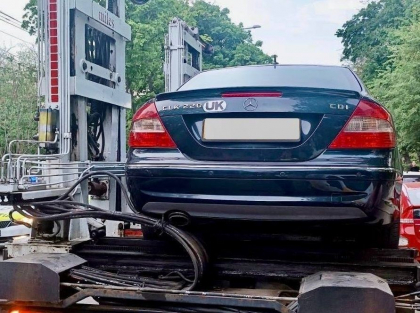 A urcat drogat la volan. Un șofer, prins pe o stradă din capitală - FOTO A urcat drogat la volan. Un șofer, prins pe o stradă din capitală - FOTO