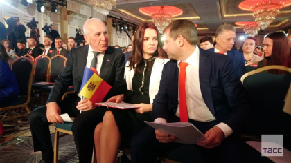 Evghenia Guțul, Ilan Șor, Dmitrii Constantinov, Alexei Lungu - la Moscova