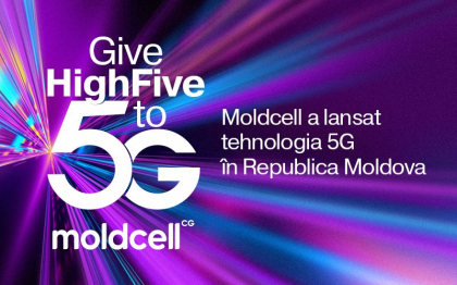 Conectivitate fără limite: Moldcell a lansat tehnologia 5G în Republica Moldova Conectivitate fără limite: Moldcell a lansat tehnologia 5G în Republica Moldova