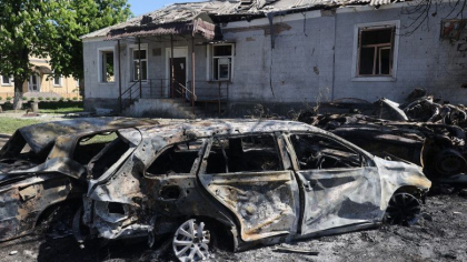 Șase copii răniți în Harkov după un bombardament al rușilor împotriva zonelor civile