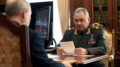 Şoigu anunţă că forţele ucrainene se retrag de pe toată linia frontului. Cât teritoriu a ocupat Rusia în Ucraina de la începutul anului