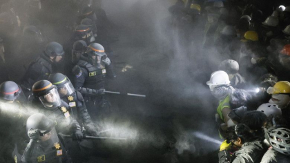 Mişcarea studenţească împotriva ofensivei israeliene în Gaza se răspândeşte în întreaga lume. Pornită din SUA, a ajuns până la Sydney Mişcarea studenţească împotriva ofensivei israeliene în Gaza se răspândeşte în întreaga lume. Pornită din SUA, a ajuns până la Sydney
