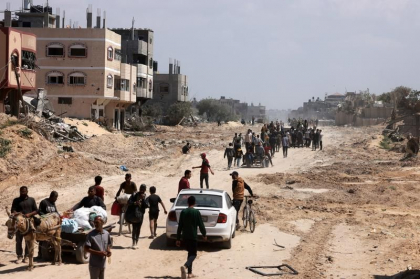 ONU estimează că 800.000 de persoane s-au refugiat din Rafah. Armata israeliană anunţă repatrierea trupului unui ostatic
ONU estimează că 800.000 de persoane s-au refugiat din Rafah. Armata israeliană anunţă repatrierea trupului unui ostatic