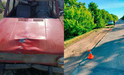 Tragic. Un bărbat a murit la spital, după ce a fost lovit de o mașină, în stânga Nistrului. Șoferul a fugit de la locul accidentului - FOTO