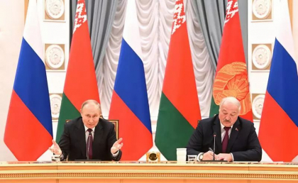 Președintele Rusiei face o nouă vizită, în Belarus. Cele două țări fac manevre nucleare tactice comune, inclusiv în teritorii ucrainene ocupate
