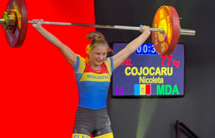 Trei medalii de aur: Nicoleta Cojocaru a devenit campioană europeană Under-15