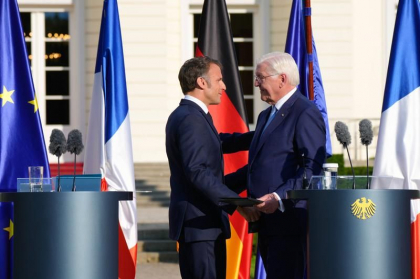 Macron acuză o „fascinație pentru autoritarism” în Europa, în prima vizită de stat în Germania din ultimii 24 de ani