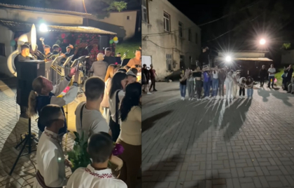 Ansamblul Hecenii care s-a calificat în finala concursului „Românii au talent”, întâmpinați cu muzică de fanfară și aplauze - VIDEO