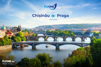 În această vară FLYONE lansează zboruri Chișinău-Praga!

 