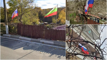 Steagul Federației Ruse, arborat în multe localități din Bulgaria. Localnic: „Ne-au invadat în ultimii ani”. Sute de mii de ruși au cumpărat proprietăți în țara vecină - FOTO Steagul Federației Ruse, arborat în multe localități din Bulgaria. Localnic: „Ne-au invadat în ultimii ani”. Sute de mii de ruși au cumpărat proprietăți în țara vecină - FOTO