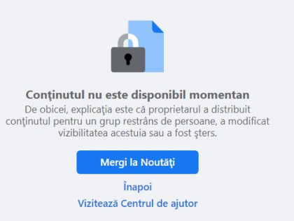 Paginile de Facebook ale lui Ilan Șor, Alexei Lungu, Marina Tauber și Evghenia Guțul nu mai sunt disponibile
