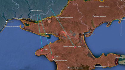 Ucraina anunță că a lovit trei sisteme ruseşti de apărare antiaeriană din Crimeea Ucraina anunță că a lovit trei sisteme ruseşti de apărare antiaeriană din Crimeea