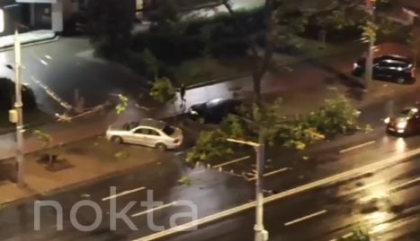 O furtună violentă însoțită de vânt puternic s-a abătut asupra orașului Chișinău. Mai mulți copaci au fost rupți, iar unele sectoare au rămas fără lumină - FOTO/VIDEO
O furtună violentă însoțită de vânt puternic s-a abătut asupra orașului Chișinău. Mai mulți copaci au fost rupți, iar unele sectoare au rămas fără lumină - FOTO/VIDEO