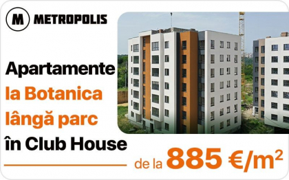 Cele mai avantajoase prețuri și cele mai bune apartamente la Botanica sunt la METROPOLIS! Cele mai avantajoase prețuri și cele mai bune apartamente la Botanica sunt la METROPOLIS!