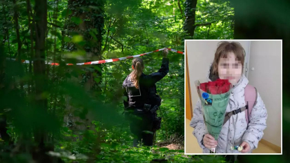 Cadavrul unei fetițe de 9 ani din Ucraina a fost găsit într-o pădure din Germania. Tatăl ei luptă pe front împotriva rușilor - FOTO