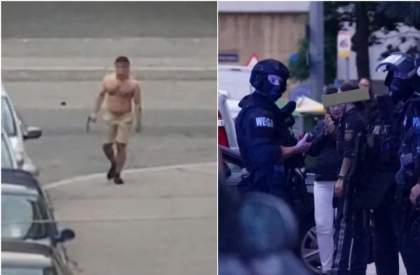 Un tânăr care ar fi moldovean a fost împușcat mortal de polițiști în Viena, după ce acesta i-a atacat cu un topor. Mai devreme își omorâse iubita - FOTO Un tânăr care ar fi moldovean a fost împușcat mortal de polițiști în Viena, după ce acesta i-a atacat cu un topor. Mai devreme își omorâse iubita - FOTO
