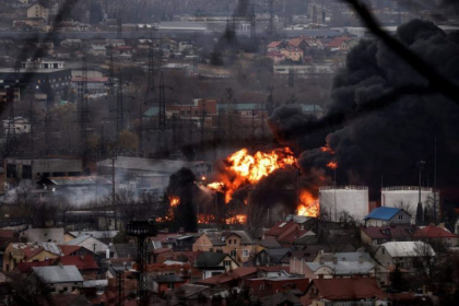 Atac cu drone ruseşti în regiunea Liov, aproape de Polonia. O persoană a fost rănită