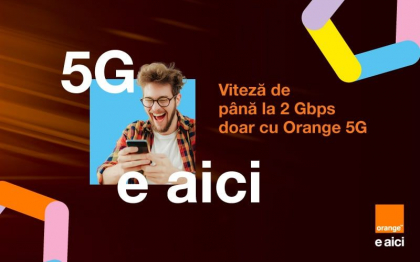 Testează acum adevăratul 5G cu viteză de până la 2 Gbps, doar la Orange