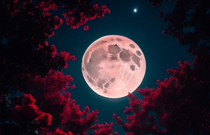 Fenomen incredibil de rar. Când va putea fi observată „Luna căpșunilor" sau „Luna roz" Fenomen incredibil de rar. Când va putea fi observată „Luna căpșunilor" sau „Luna roz"