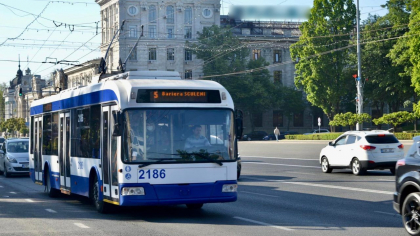 Circulația transportului public pe bulevardul Ștefan cel Mare din capitală - restabilită Circulația transportului public pe bulevardul Ștefan cel Mare din capitală - restabilită