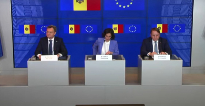 Premierul Dorin Recean, după Conferința interguvernamentală Republica Moldova - Uniunea Europeană: „Astăzi am trecut într-o nouă etapă care ne apropie semnificativ la Uniunea Europeană” - VIDEO Premierul Dorin Recean, după Conferința interguvernamentală Republica Moldova - Uniunea Europeană: „Astăzi am trecut într-o nouă etapă care ne apropie semnificativ la Uniunea Europeană” - VIDEO