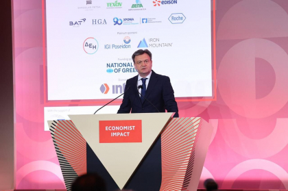 Dorin Recean, la Atena: „Moldova construiește Europa acasă”. Ce a mai facut premierul la Forumul Economic anual, organizat de publicația „The Economist” Dorin Recean, la Atena: „Moldova construiește Europa acasă”. Ce a mai facut premierul la Forumul Economic anual, organizat de publicația „The Economist”