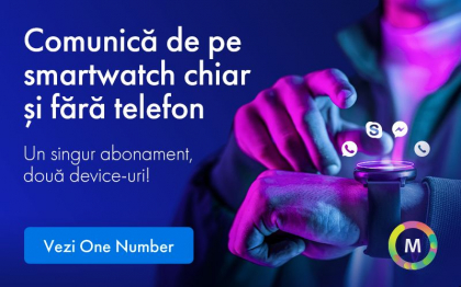 Spune salut noului serviciu Moldtelecom, One Number. Comunică ușor și de pe smartwatch-ul tău
