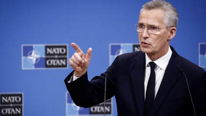 Jens Stoltenberg, la Washington: Declaraţia finală a summitului arată că liderii aliaţi vor ca Ucraina să adere la NATO Jens Stoltenberg, la Washington: Declaraţia finală a summitului arată că liderii aliaţi vor ca Ucraina să adere la NATO