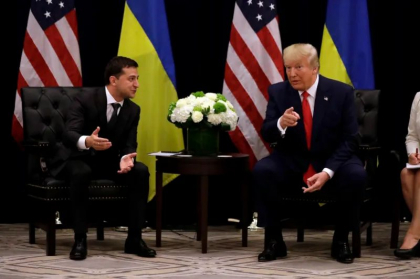 Volodimir Zelenski și Donald Trump au discutat pentru prima dată în ultimii 5 ani. Ce au stabilit cei doi Volodimir Zelenski și Donald Trump au discutat pentru prima dată în ultimii 5 ani. Ce au stabilit cei doi