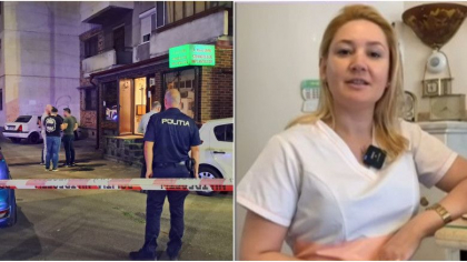 Filmul crimei din Brăila, la secundă. Suspectul s-a întors în cabinetul stomatologic imediat după comiterea faptei