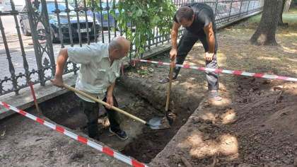 Cercetări arheologice în Grădina Publică Ștefan cel Mare și Sfânt din capitală. De către cine sunt efectuate lucrările - FOTO Cercetări arheologice în Grădina Publică Ștefan cel Mare și Sfânt din capitală. De către cine sunt efectuate lucrările - FOTO