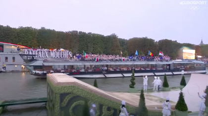 Ceremonia de deschidere a Jocurilor Olimpice de la Paris 2024. A intrat pe Sena barca delegației Republicii Moldova - VIDEO
Ceremonia de deschidere a Jocurilor Olimpice de la Paris 2024. A intrat pe Sena barca delegației Republicii Moldova - VIDEO