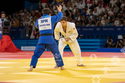 Judocanul Denis Vieru a fost învins în semifinală de japonezul Hifumi Abe. Cu cine se va duela în finala mică pentru medalia de bronz