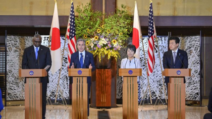 SUA își reînnoiesc comanda militară în Japonia după amenințările Chinei în Indo-Pacific SUA își reînnoiesc comanda militară în Japonia după amenințările Chinei în Indo-Pacific