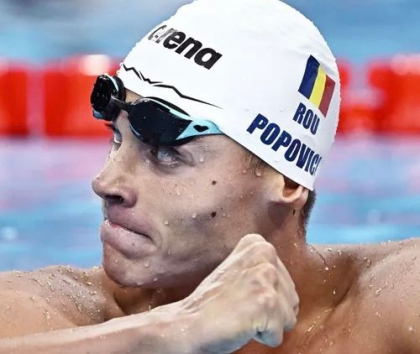 David Popovici luptă miercuri seară pentru o medalie la 100m liber: „Încă nu am terminat ce aveam de făcut aici”