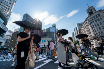 Japonia a înregistrat cea mai călduroasă lună iulie din istoria măsurătorilor meteorologice