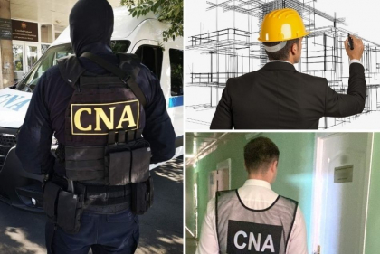 Percheziții matinale la biroul arhitectului-șef al raionului Căușeni. Este cercetat într-un dosar de corupere pasivă