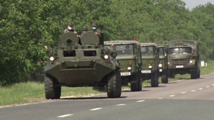 Tehnică militară, văzută pe drumurile naționale. Ce spune Ministerul Apărării