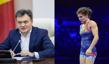 Dorin Recean, după ce Anastasia Nichita a cucerit medalia de argint la Jocurile Olimpice: „Felicitări, ai ridicat din nou steagul Moldovei pe podiumul olimpic și suntem mândri de tine”
