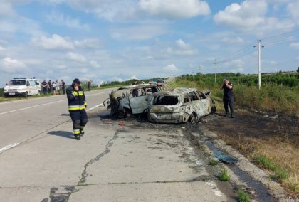 Șoferul care a provocat tragicul accident de la Strășeni, în urma căruia cinci persoane au ars de vii a fost reținut pentru 72 de ore Șoferul care a provocat tragicul accident de la Strășeni, în urma căruia cinci persoane au ars de vii a fost reținut pentru 72 de ore
