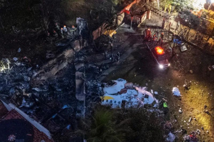Cutia neagră a avionului ATR 72 care s-a prăbușit în Brazilia doar adâncește misterul privind cauzele accidentului - VIDEO