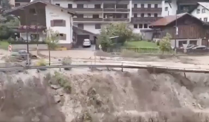 Austria se confruntă cu inundaţii severe după ploi torenţiale record Austria se confruntă cu inundaţii severe după ploi torenţiale record