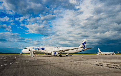 FLYONE- cea mai punctuală companie aeriană autohtonă!
