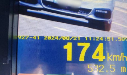 Un şofer - tras pe dreapta pentru că se deplasa cu viteza excesivă prin Ialoveni. Ce pedeapsă va primi bărbatul - FOTO Un şofer - tras pe dreapta pentru că se deplasa cu viteza excesivă prin Ialoveni. Ce pedeapsă va primi bărbatul - FOTO