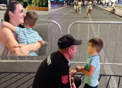 Copil de 4 ani, pierdut de familie în mulțimea de la concertul din PMAN. Îndemnul carabinierilor Copil de 4 ani, pierdut de familie în mulțimea de la concertul din PMAN. Îndemnul carabinierilor