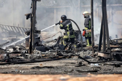 LIVE TEXT. Război în Ucraina, ziua 916: Atac masiv al Rusiei asupra teritoriului ucrainean, pentru a doua zi consecutiv. O rachetă rusească a lovit un hotel din Krivoi Rog