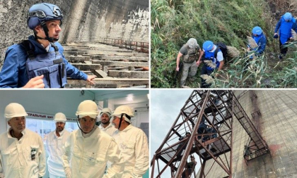 Ce a descoperit șeful AIEA la centrala nucleară Zaporojie. A publicat imagini cu distrugerile provocate de război - FOTO/ VIDEO