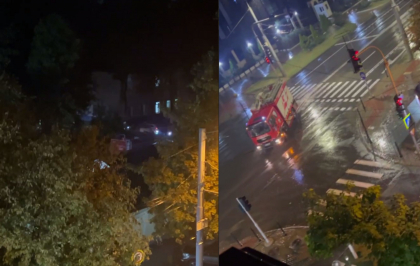 Scurtcircuit la o clădire din apropierea spitalului Toma Ciorbă. Pompierii au intervenit - VIDEO Scurtcircuit la o clădire din apropierea spitalului Toma Ciorbă. Pompierii au intervenit - VIDEO